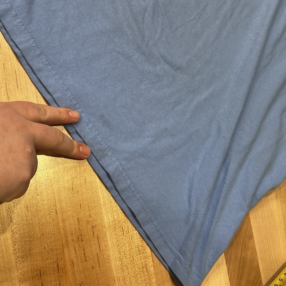 Vintage 90s Y2K Jolly Rancher Candy Blue Tshirt - Best For Size Med/Large - Picture 4 of 7